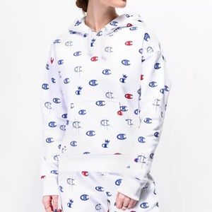 CHAMPION Reverse Weave Allover C Hoodie